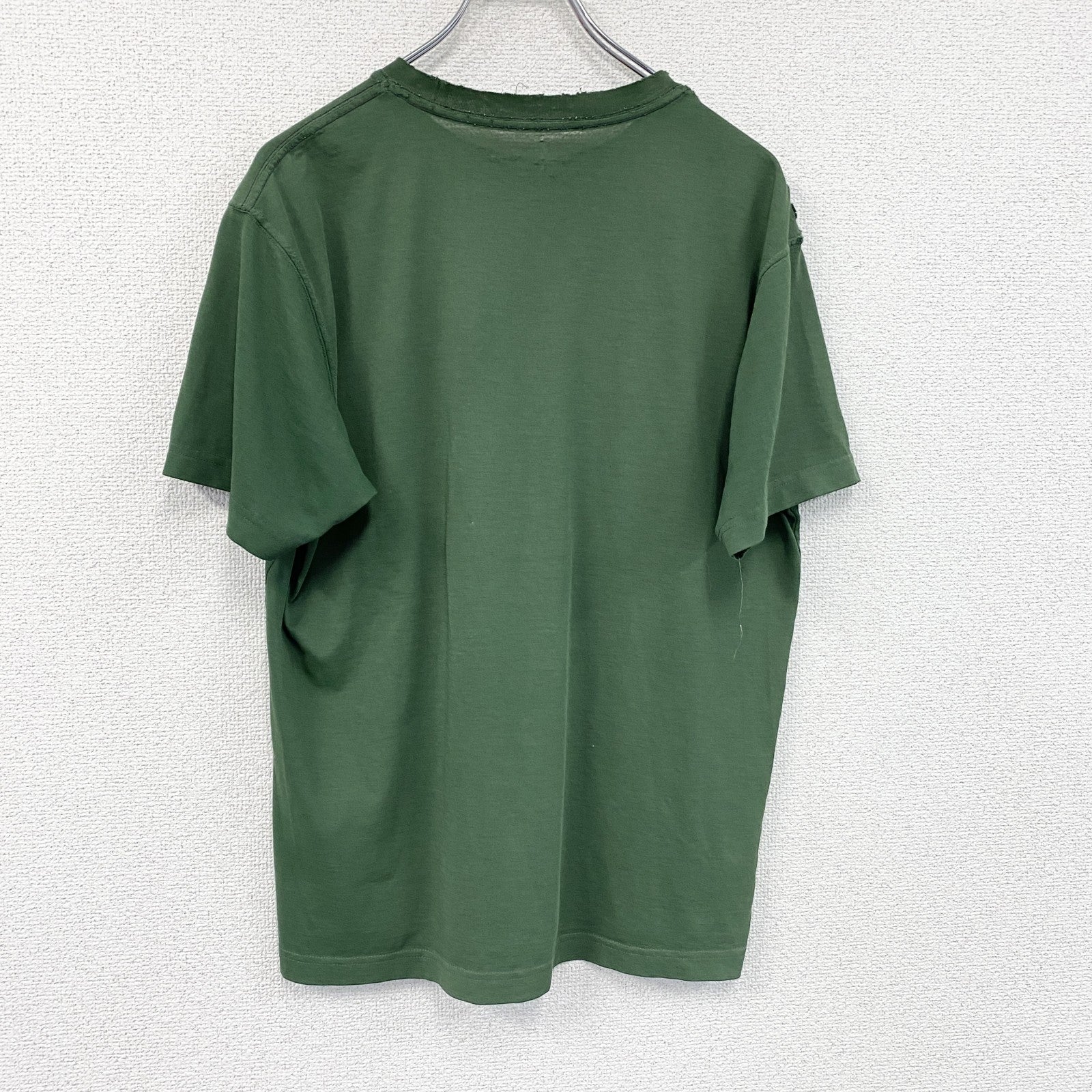 Mont-bell　モンベル　半袖プリントTシャツ　深緑　ディープグリーン