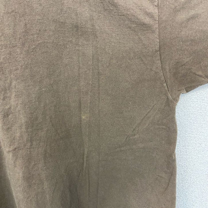 古着 used　FRUIT OF THE LOOM　半袖プリントTシャツ　ビール　茶色　ブラウン　ビックシルエット　XXLサイズ
