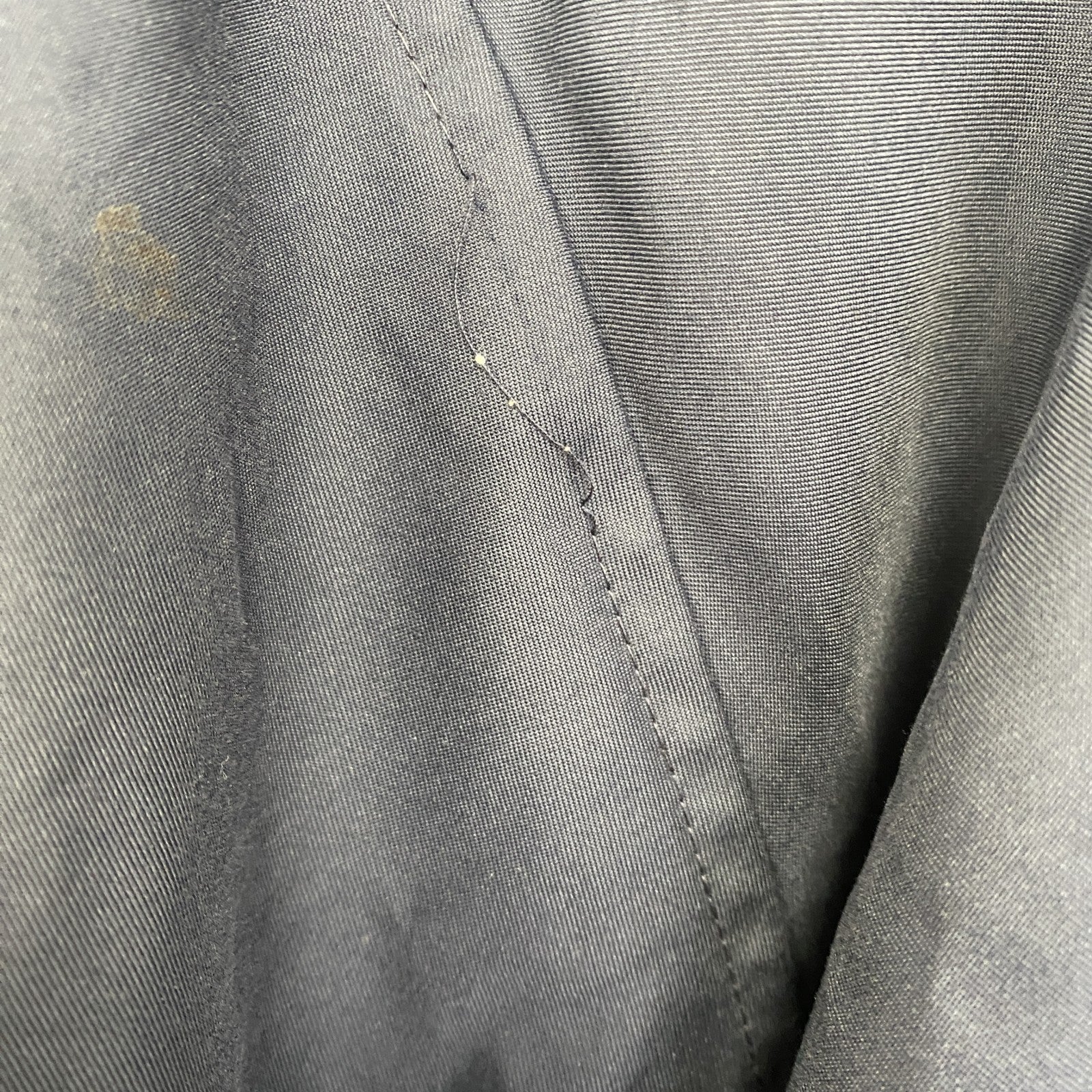 古着 used　TOMMYHILFIGER　半袖アノラックパーカー　ナイロンプルオーバー　ノームコア　レトロ　ネイビー　XLサイズ