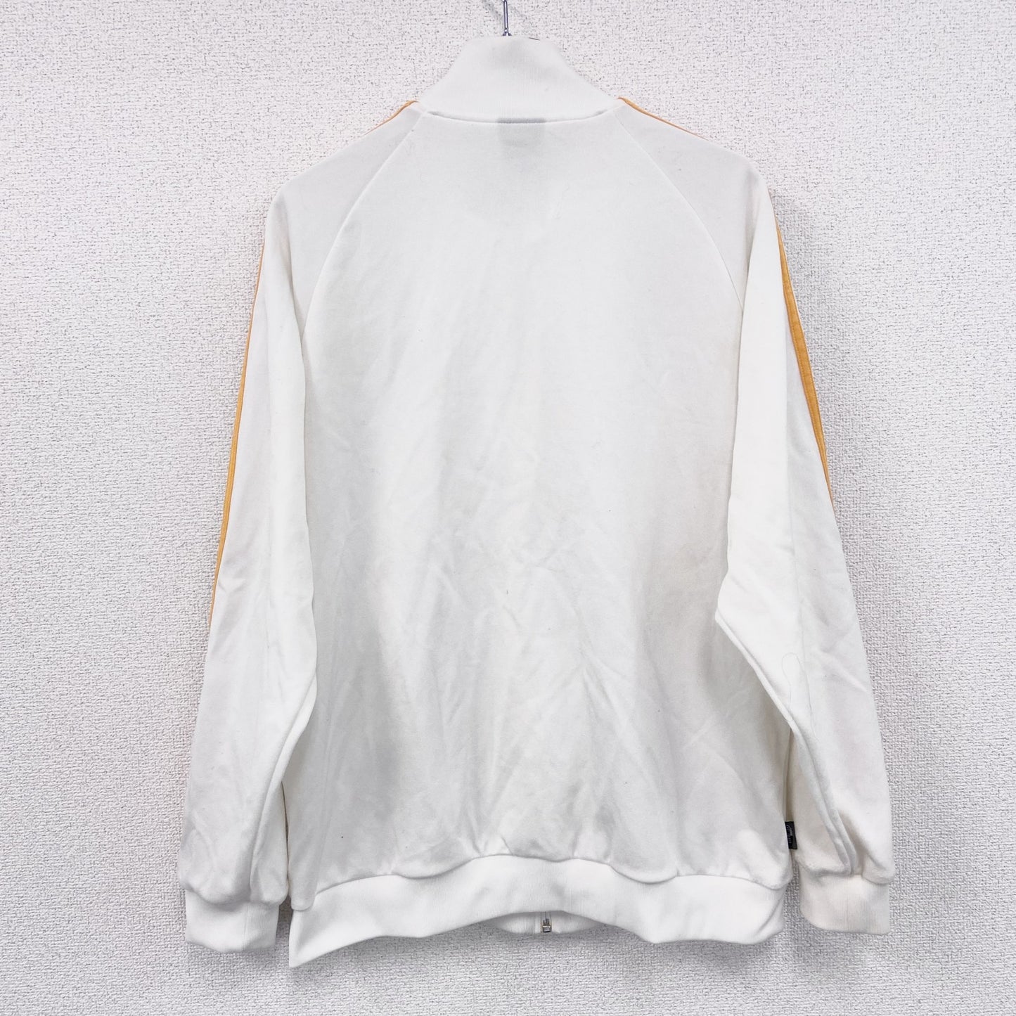 00s　adidas　アディダス　トラックジャケット/ジャージ　パフォーマンスロゴ　白　ホワイト　Mサイズ