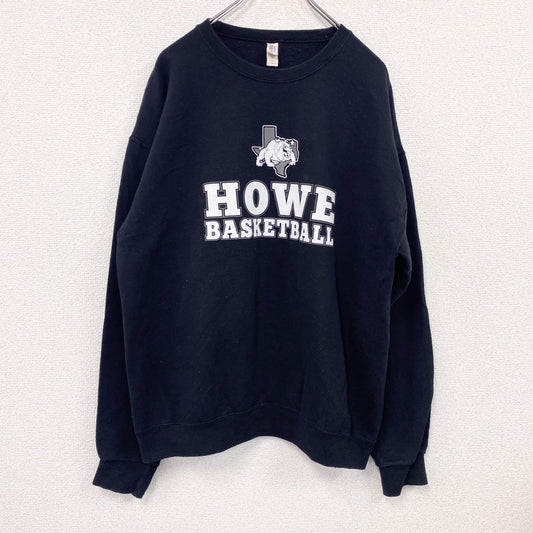 JERZEES　スウェット/トレーナー　カレッジタイプ　黒　ブラック　Lサイズ