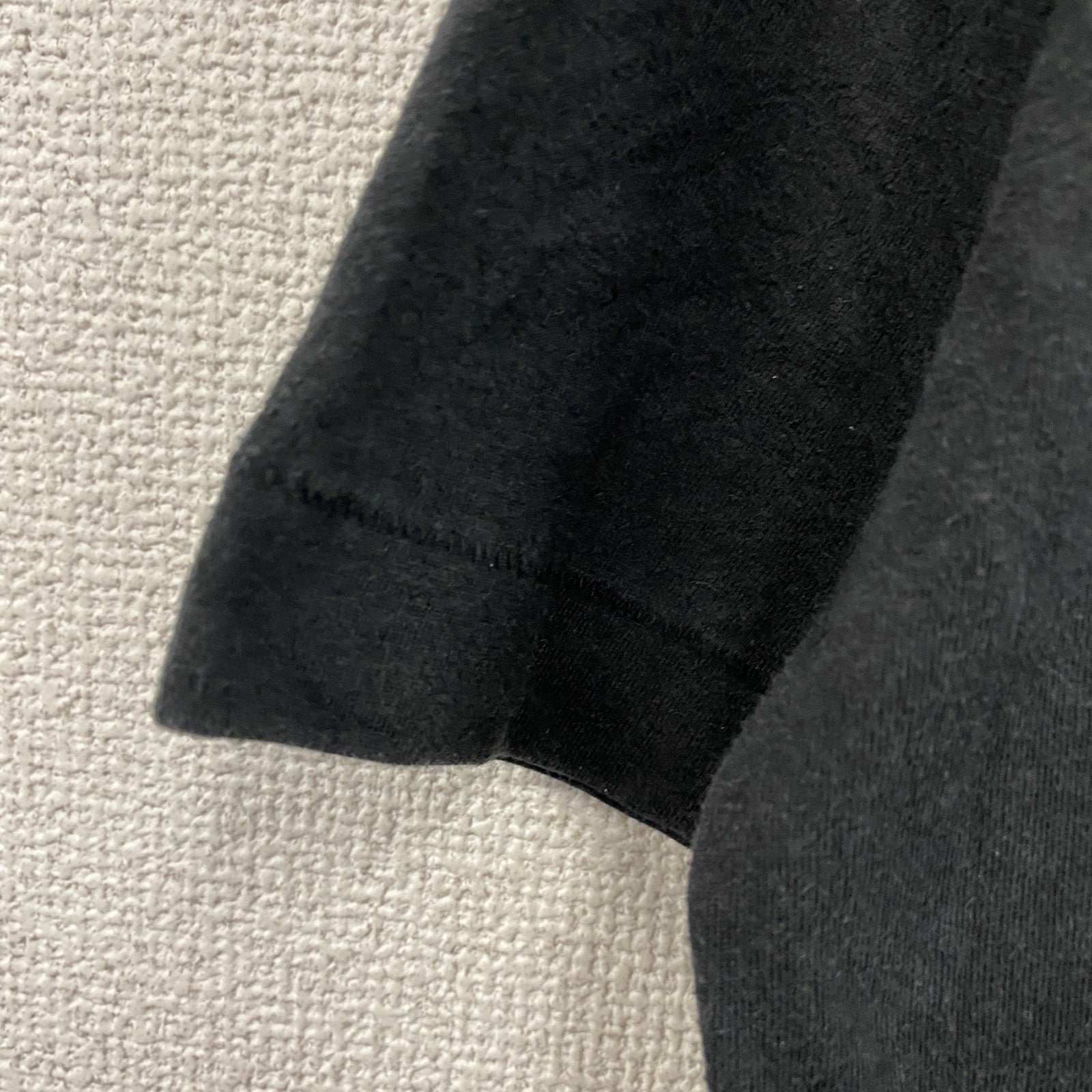 LIFE　bill ray　半袖プリントTシャツ　シングルステッチ　黒　ブラック　Lサイズ