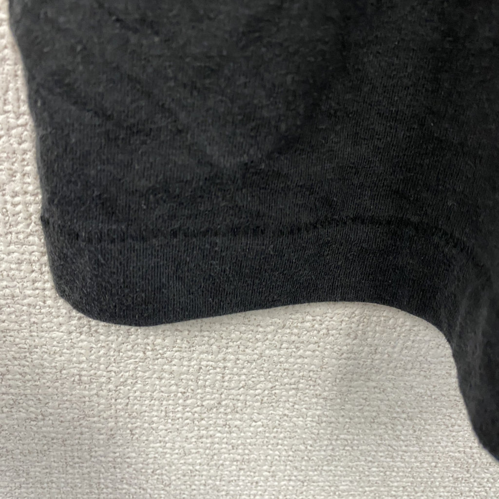 LIFE　bill ray　半袖プリントTシャツ　シングルステッチ　黒　ブラック　Lサイズ