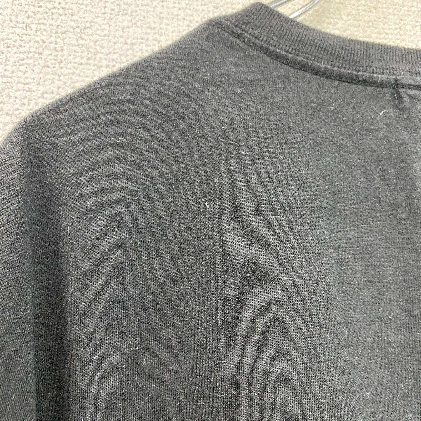 LIFE　bill ray　半袖プリントTシャツ　シングルステッチ　黒　ブラック　Lサイズ
