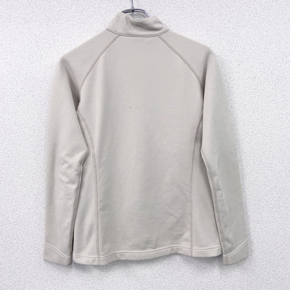 mont-bell　モンベル　CLIMAPLUS　フリースジャケット/ボアジャケット　ロゴ刺繡　クリーム　Mサイズ