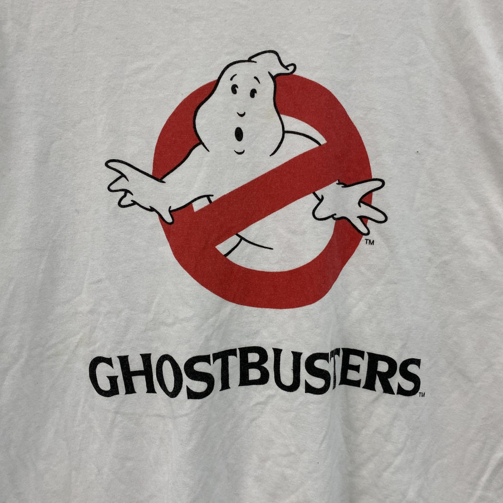 BASE-T　ゴーストバスターズ　半袖プリントTシャツ　白　ホワイト　Mサイズ
