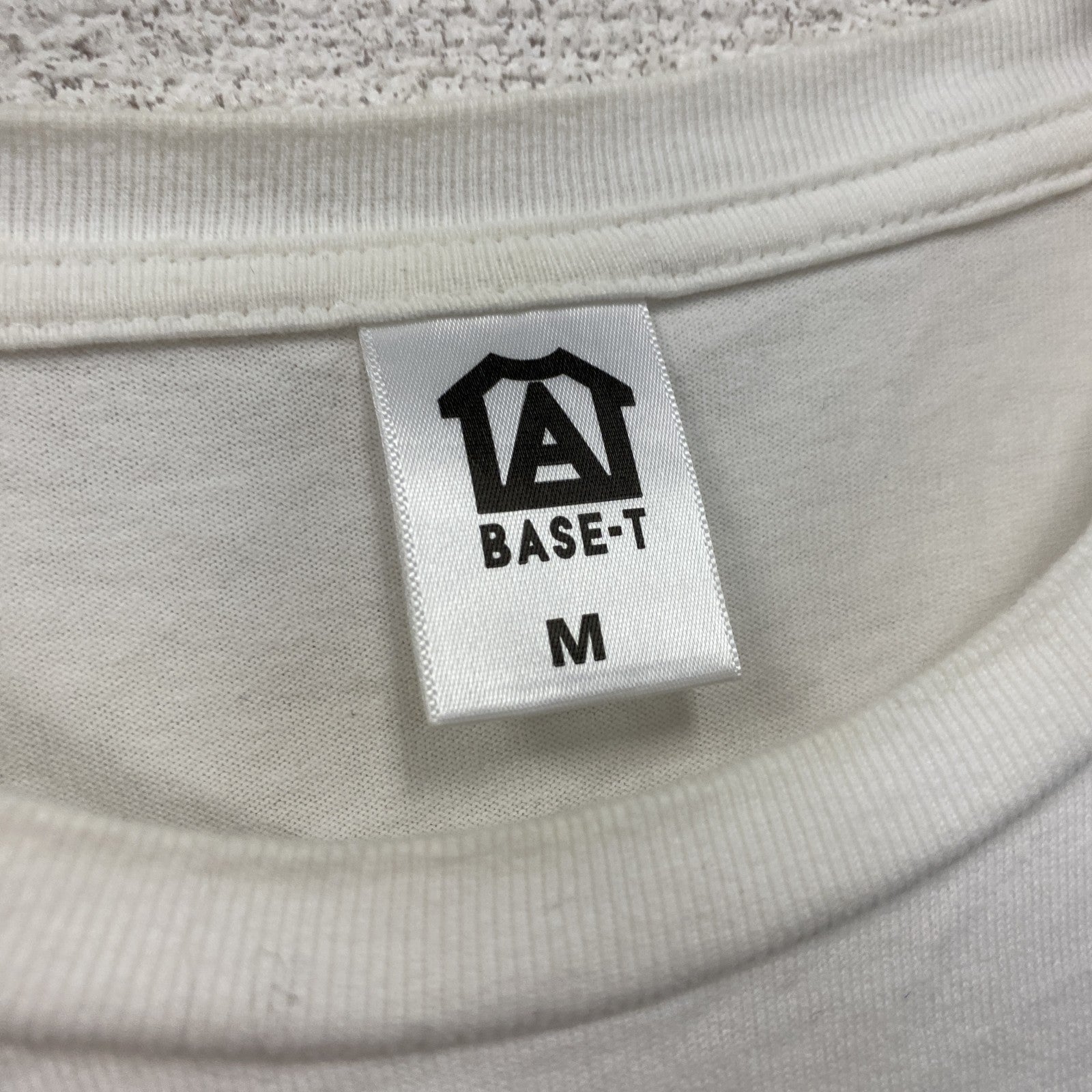 BASE-T　ゴーストバスターズ　半袖プリントTシャツ　白　ホワイト　Mサイズ