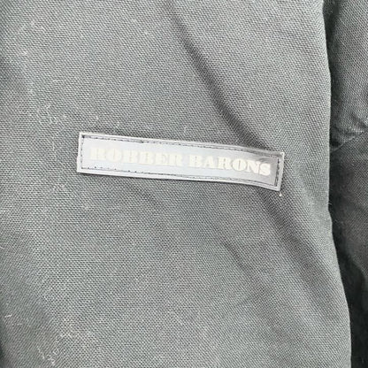 ROBBER BARONS　ダックパーカー/フーディー　ワッペン　黒　ブラック　2XLサイズ