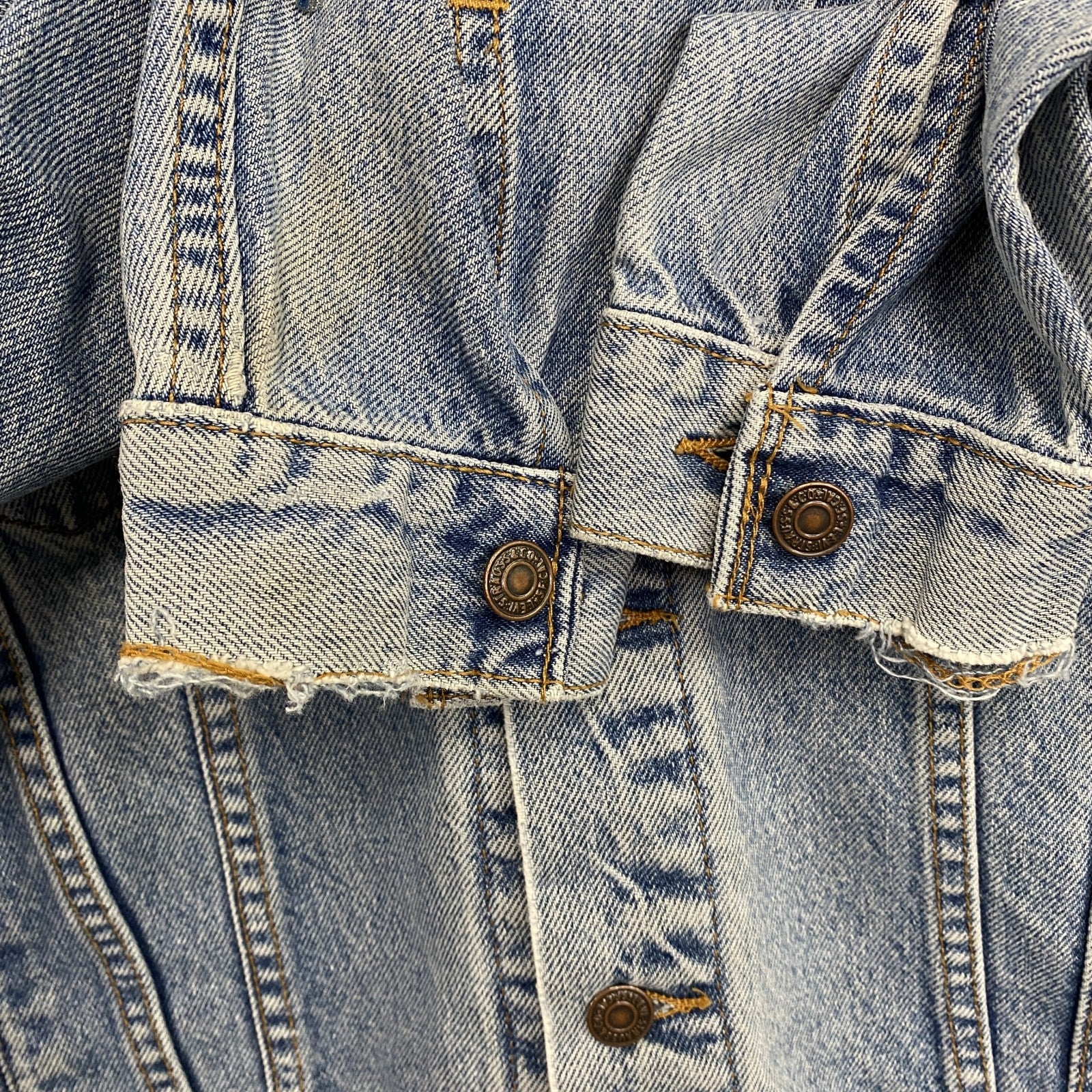 90s　Levi’ｓ　リーバイス　70507　デニムジャケット/Gジャン　ヴィンテージ　インディゴ　Mサイズ