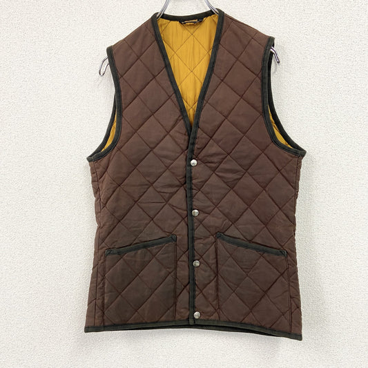 Traditional Weatherwear　トラディショナルウェザーウェア　キルティングベスト　茶色　ブラウン