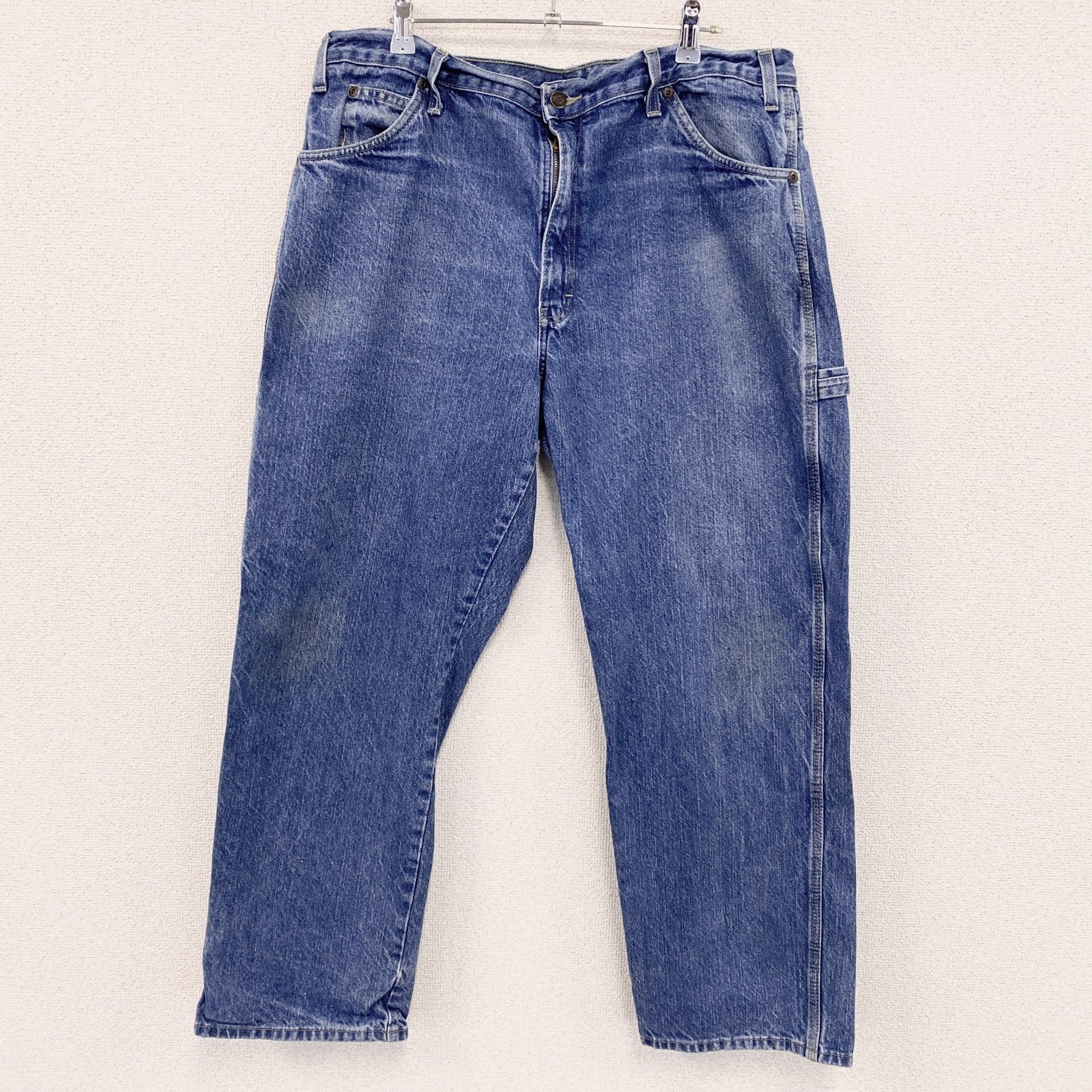 Dickies　ディッキーズ　デニムペインターパンツ　ジッパーフライ　インディゴ　W38