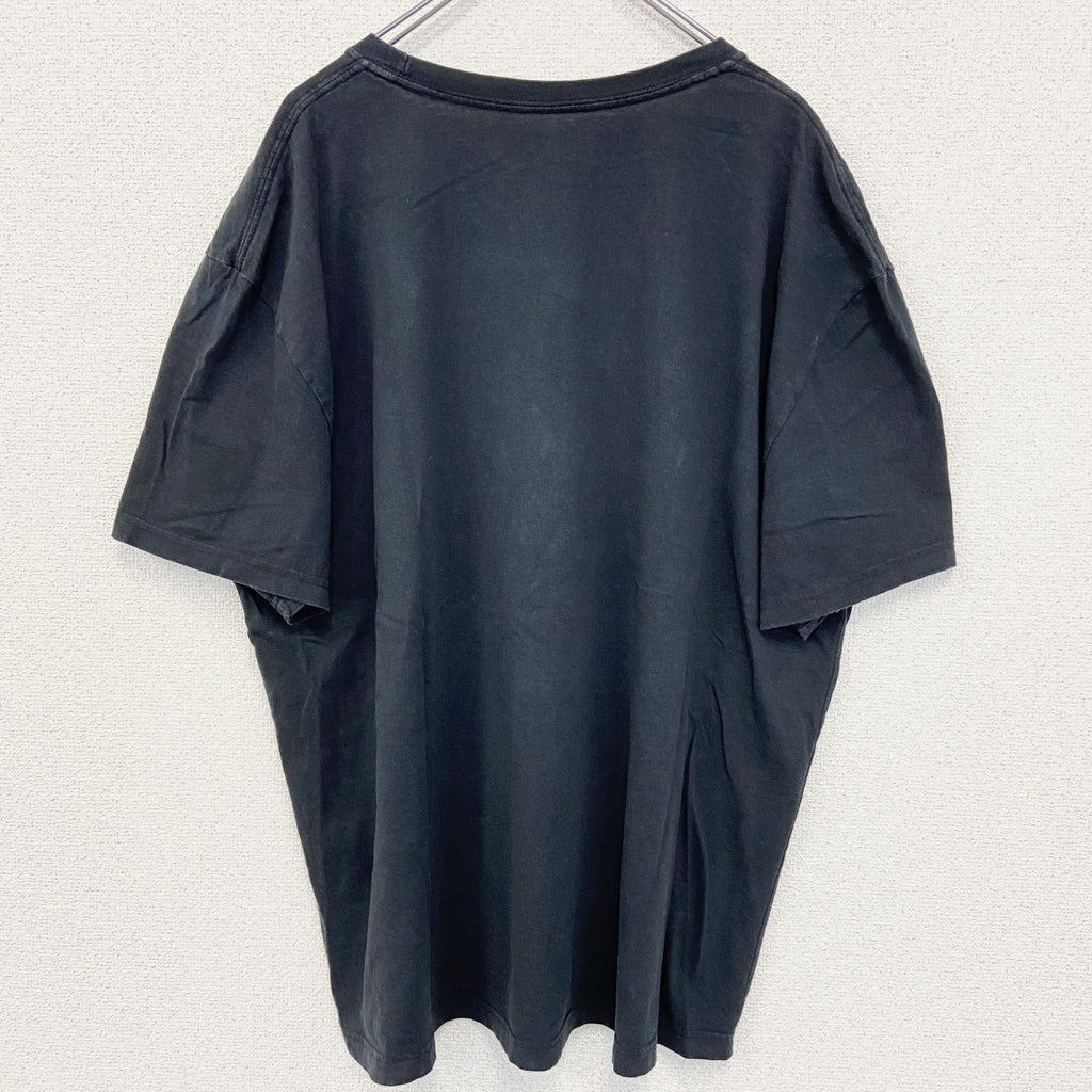 古着 used　Calvin Klein カルバンクラインジーンズ　半袖デザインプリントTシャツ　ビックシルエット　XXXLサイズ
