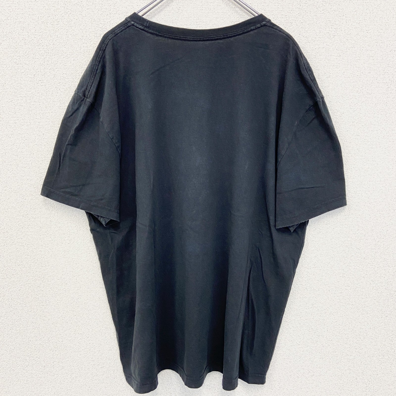 古着 used　Calvin Klein カルバンクラインジーンズ　半袖デザインプリントTシャツ　ビックシルエット　XXXLサイズ