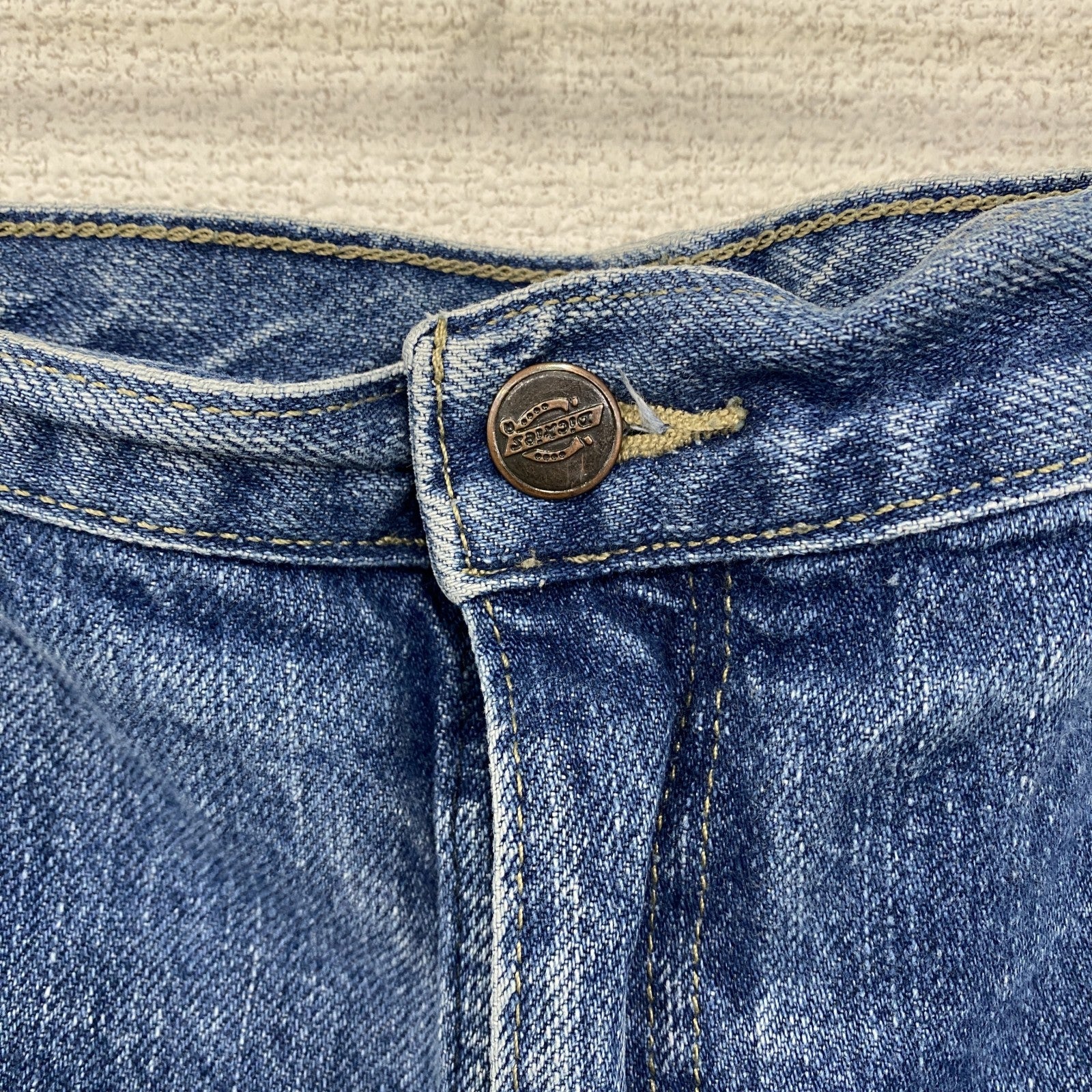 Dickies　ディッキーズ　デニムペインターパンツ　ジッパーフライ　インディゴ　W38