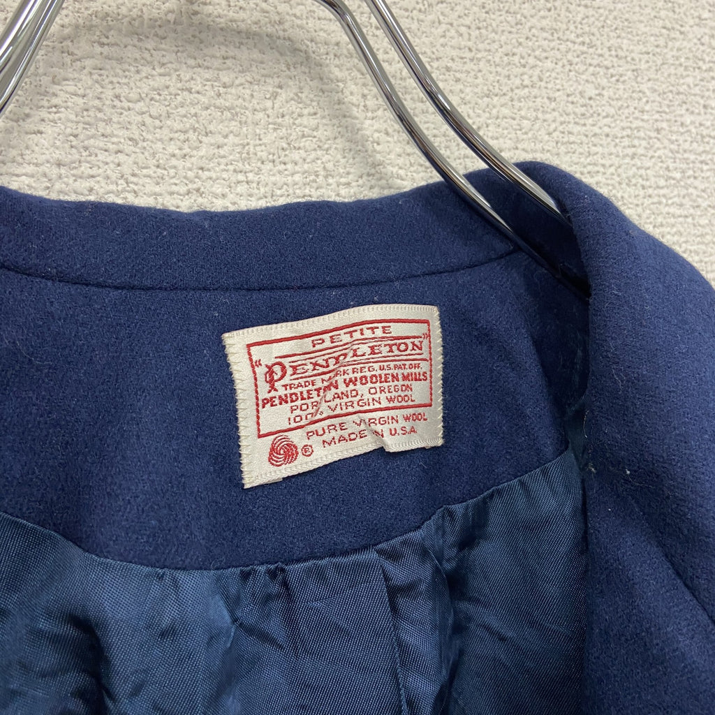 70s～　PENDELTON　ペンドルトン　ウールテーラードジャケット　ヴィンテージ　2B　紺ブレ　紺　ネイビー