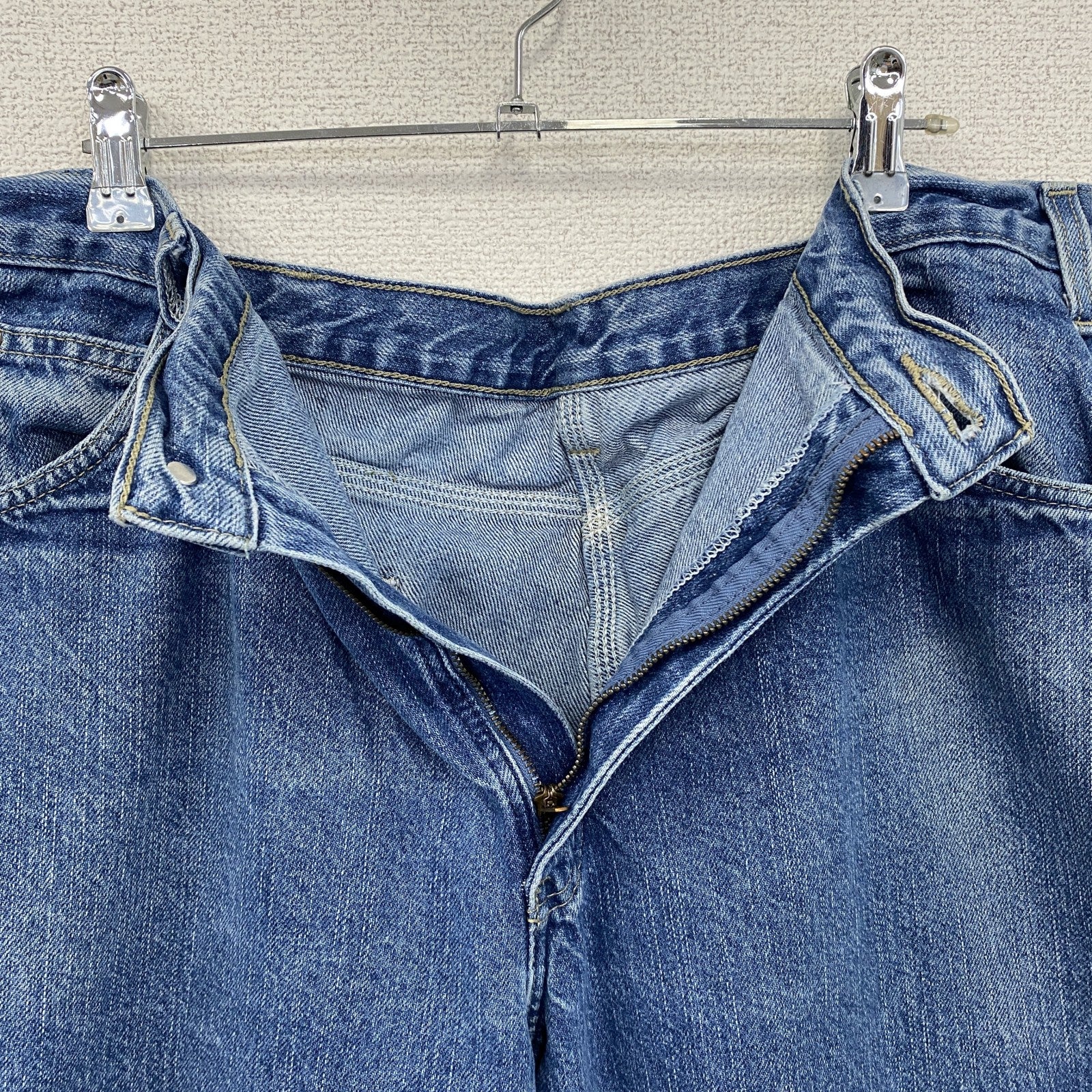 Dickies　ディッキーズ　デニムペインターパンツ　ジッパーフライ　インディゴ　W38