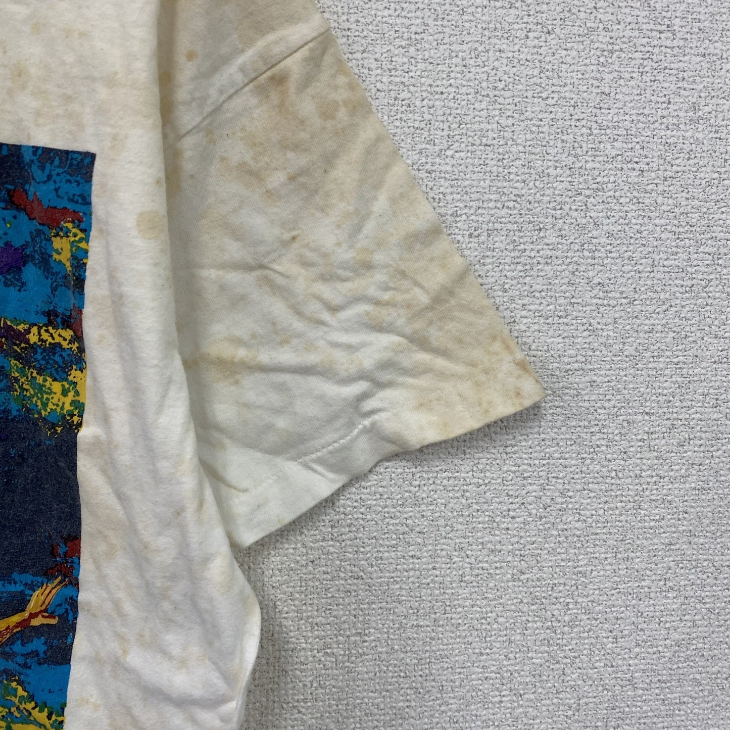 90s　FRUIT OF THE LOOM　フルーツオブザルーム　半袖Tシャツ　シングルステッチ　ホワイト　Lサイズ