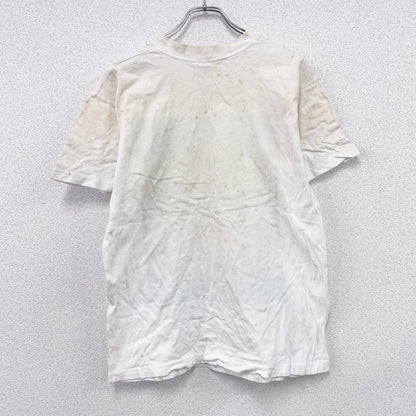 90s　FRUIT OF THE LOOM　フルーツオブザルーム　半袖Tシャツ　シングルステッチ　ホワイト　Lサイズ