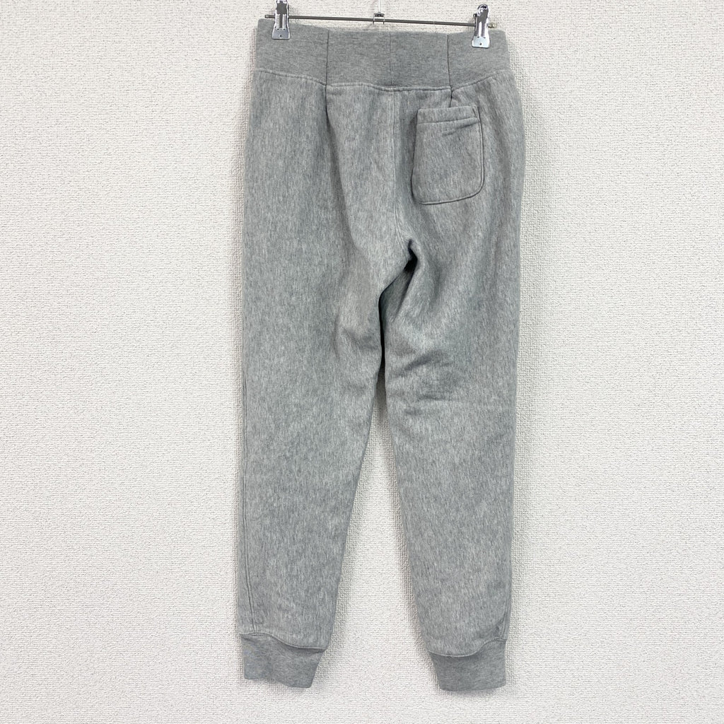 Champion　チャンピオン　リバースウィーブ　スウェットパンツ　ヘビーウエイト　刺繍ロゴ　現行　灰色　グレー　Mサイズ