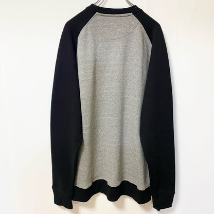 古着 used　FLEECE FACTORY　長袖プリントスウェット　ラグラントレーナー　カナダ　ビッグシルエット　XXLサイズ