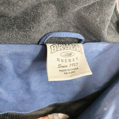 BAUER　バウアー　アノラックパーカー　ハーフジッププルオーバージャケット　紺　ネイビー