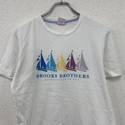 ～00s　Brooks Brothers　ブルックスブラザーズ　半袖Tシャツ　ヴィンテージ　白　ホワイト　Sサイズ
