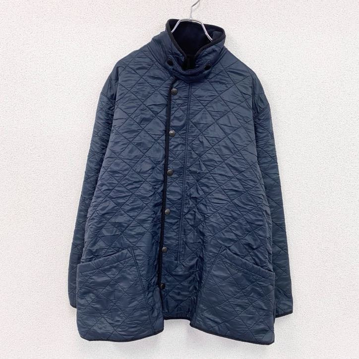 Barbuor　バブアー　POLAR QUILT JACKET　キルティングジャケット　ネイビー　XLサイズ