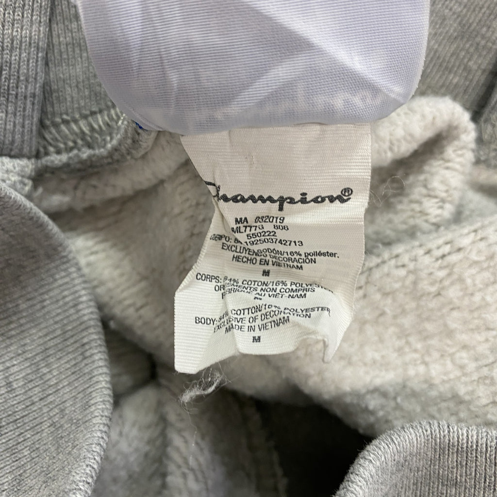 Champion　チャンピオン　リバースウィーブ　スウェットパンツ　ヘビーウエイト　刺繍ロゴ　現行　灰色　グレー　Mサイズ