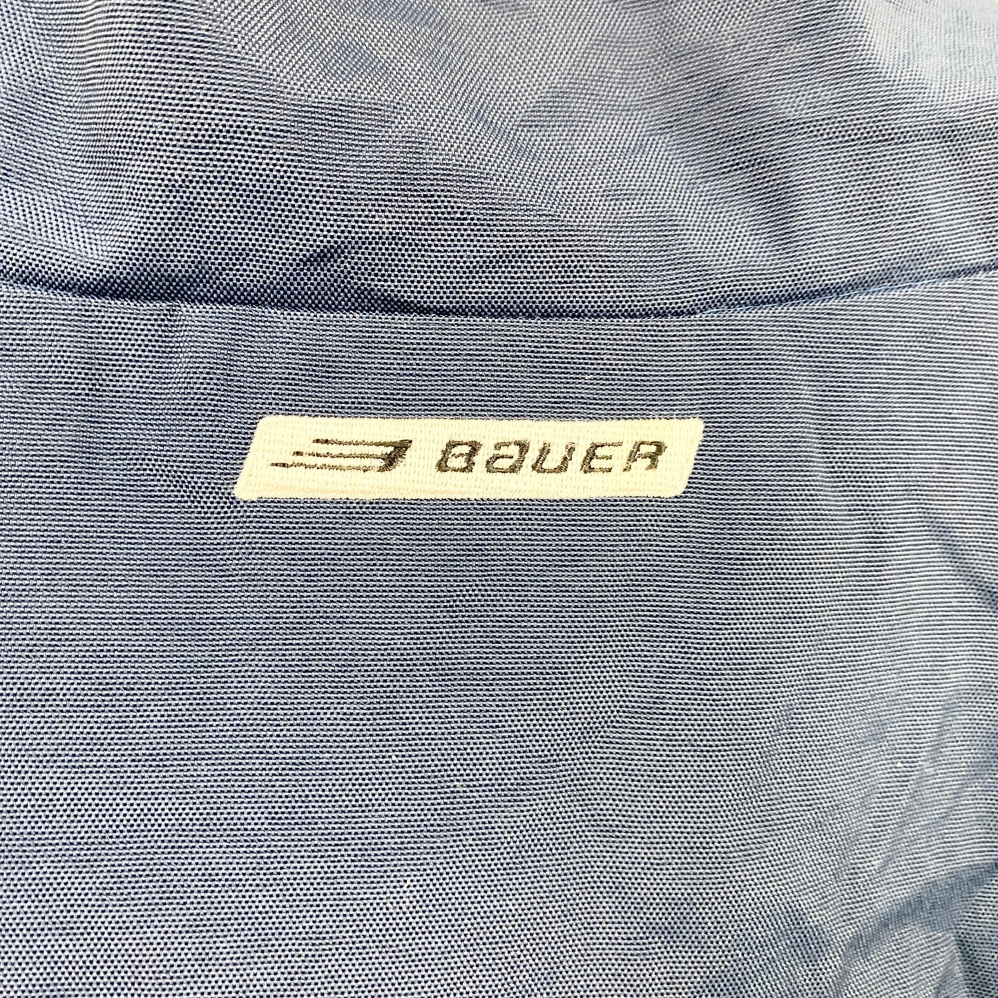 BAUER　バウアー　アノラックパーカー　ハーフジッププルオーバージャケット　紺　ネイビー