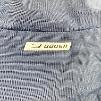 BAUER　バウアー　アノラックパーカー　ハーフジッププルオーバージャケット　紺　ネイビー