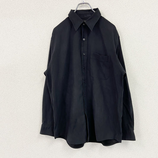 CAMBRIDGE CLASSICS　ケンブリッジクラシックス　長袖シャツ　黒　ブラック　Lサイズ