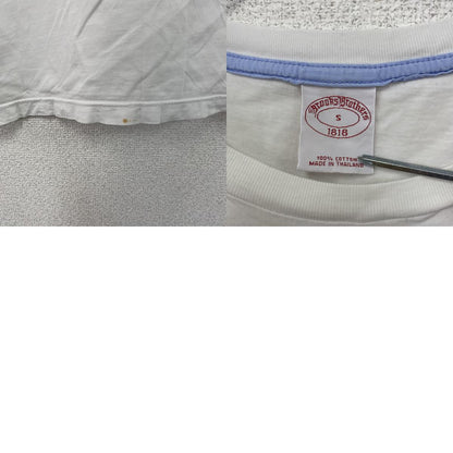 ～00s　Brooks Brothers　ブルックスブラザーズ　半袖Tシャツ　ヴィンテージ　白　ホワイト　Sサイズ