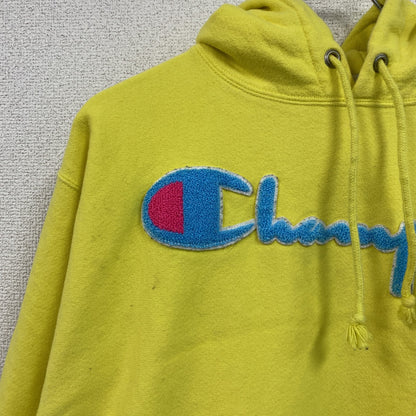 Champion　チャンピオン　リバースウィーブ　スウェットパーカー/フーディー　ヘビーウエイト　現行　黄色　イエロー　Lサイズ