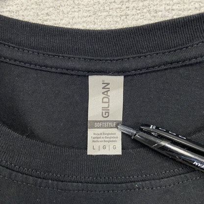 古着 used　GILDAN ギルダン　半袖プリントTシャツ　Howler Head ハウラーヘッド　黒　ブラック　Lサイズ