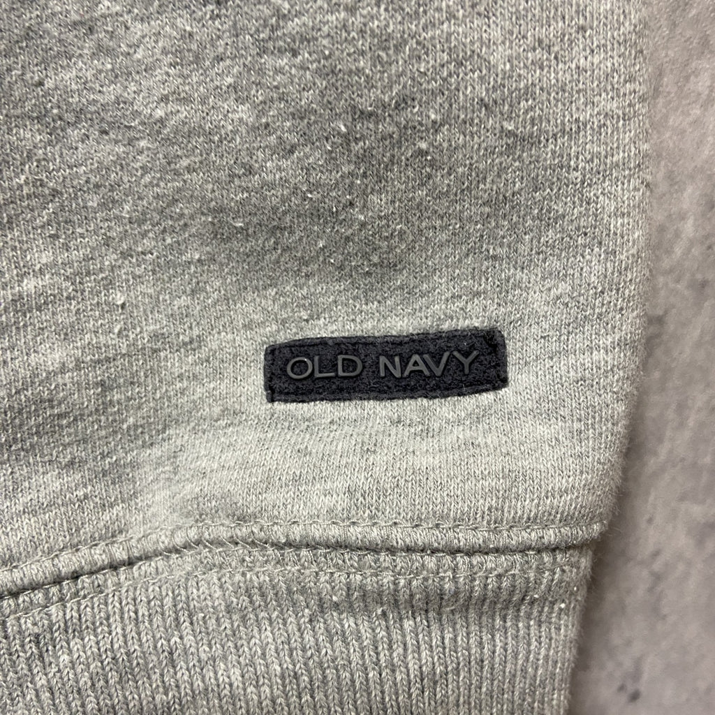 古着 used　90s 00s　OLDNAVY オールドネイビー　長袖無地スウェット　トレーナー　ノームコア　グレー　Lサイズ