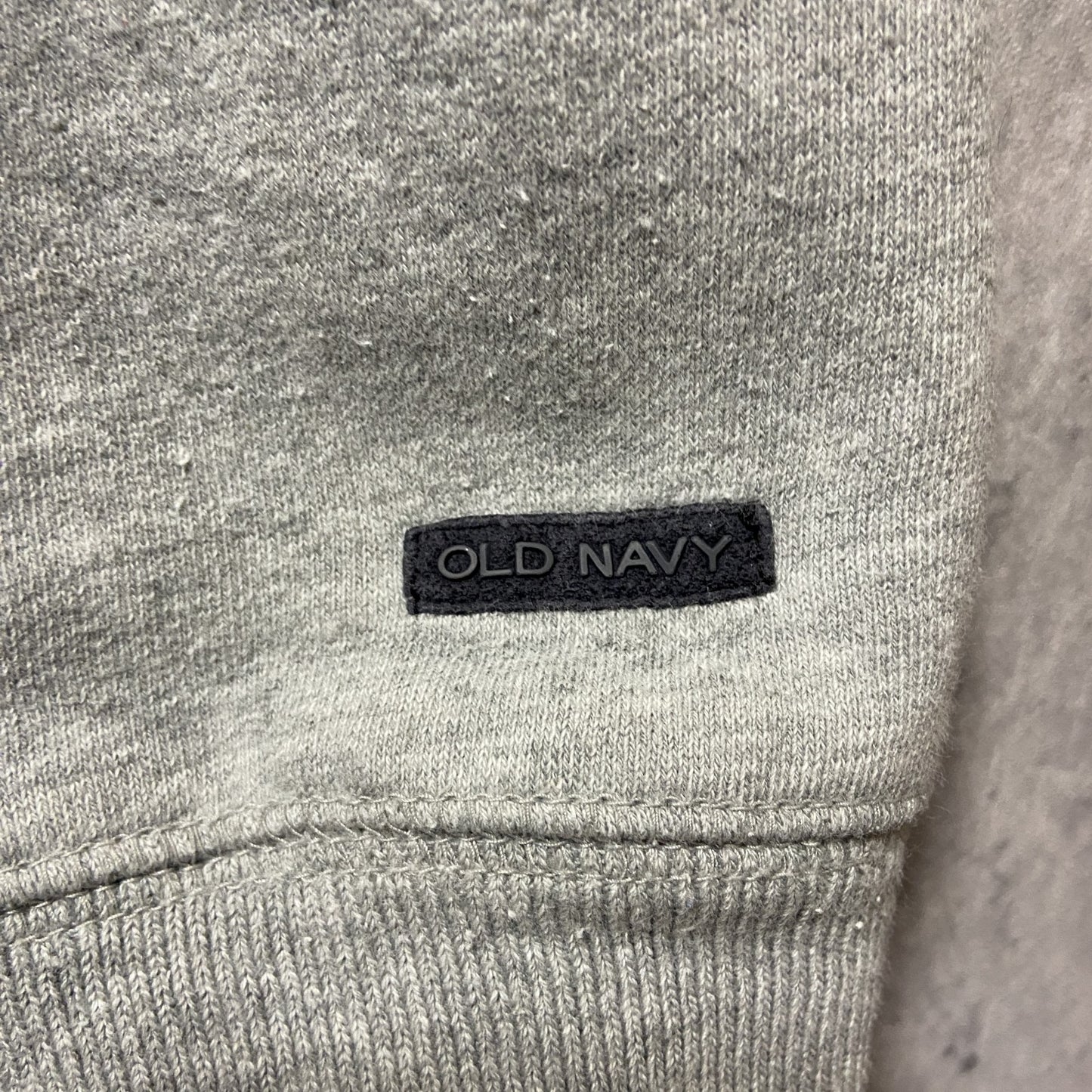 古着 used　90s 00s　OLDNAVY オールドネイビー　長袖無地スウェット　トレーナー　ノームコア　グレー　Lサイズ
