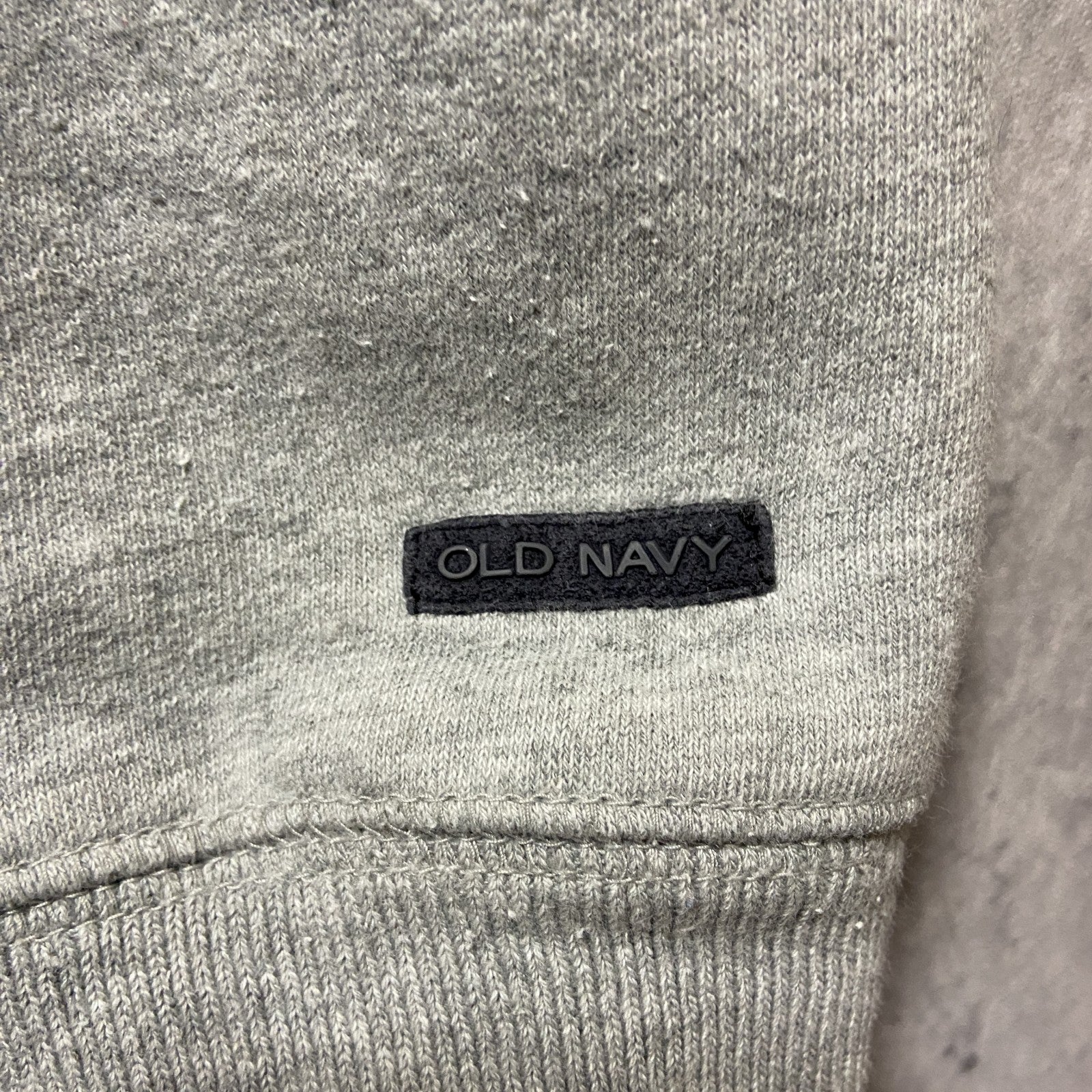 古着 used　90s 00s　OLDNAVY オールドネイビー　長袖無地スウェット　トレーナー　ノームコア　グレー　Lサイズ