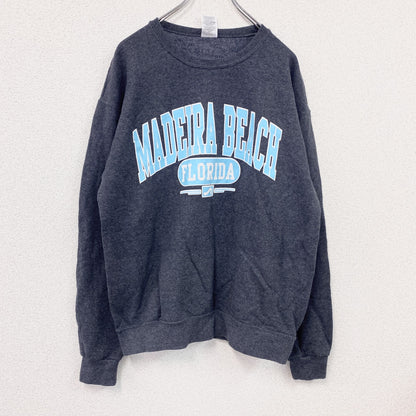 JERZEES　スウェット/トレーナー　カレッジタイプ　灰色　グレー　Mサイズ