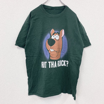 SCOOBY　スクービー　半袖プリントTシャツ　キャラクターT　RUT THA RUCK?　緑　グリーン