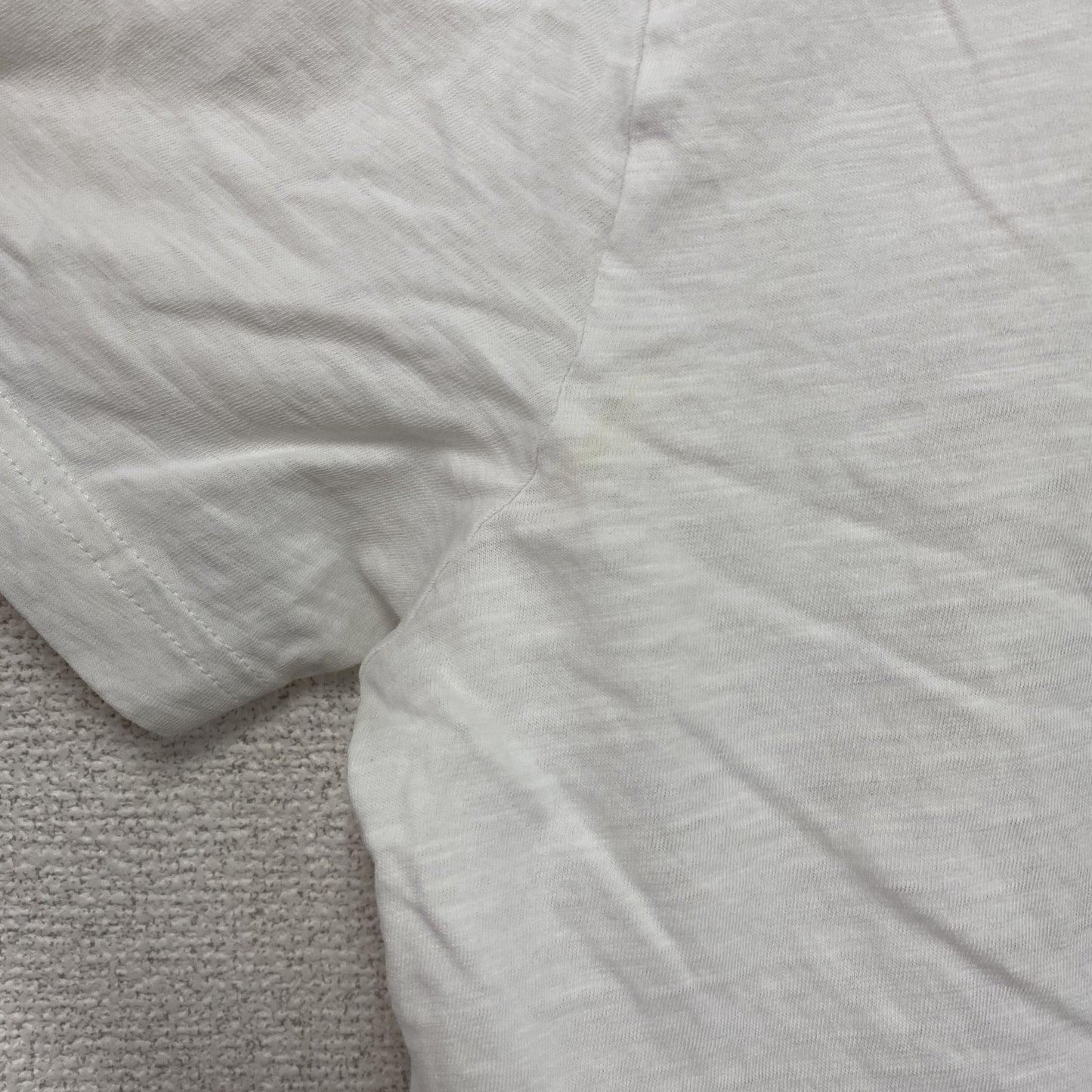 UNITED COLORS OF BENETTON　ユナイテッドカラーズオブベネトン　半袖プリントTシャツ　白　ホワイト　