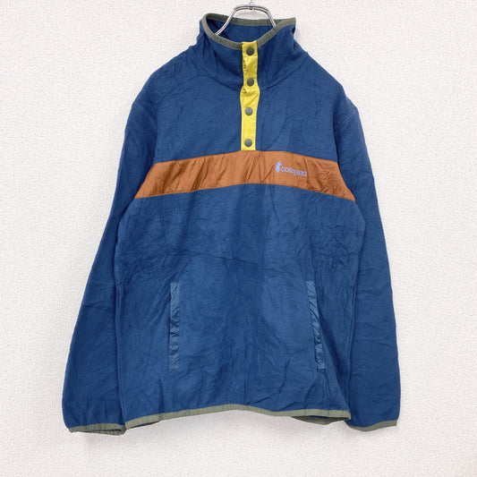 cotopaxi　ハーフボタンフリースプルオーバー　シンチラスナップＴタイプ　青　ブルー　Mサイズ