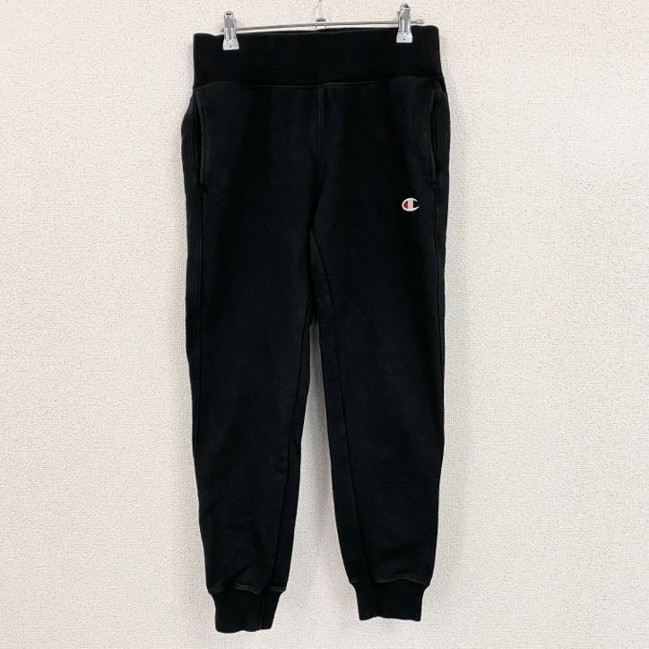 Champion　チャンピオン　リバースウィーブ　スウェットパンツ　黒　ブラック　Sサイズ