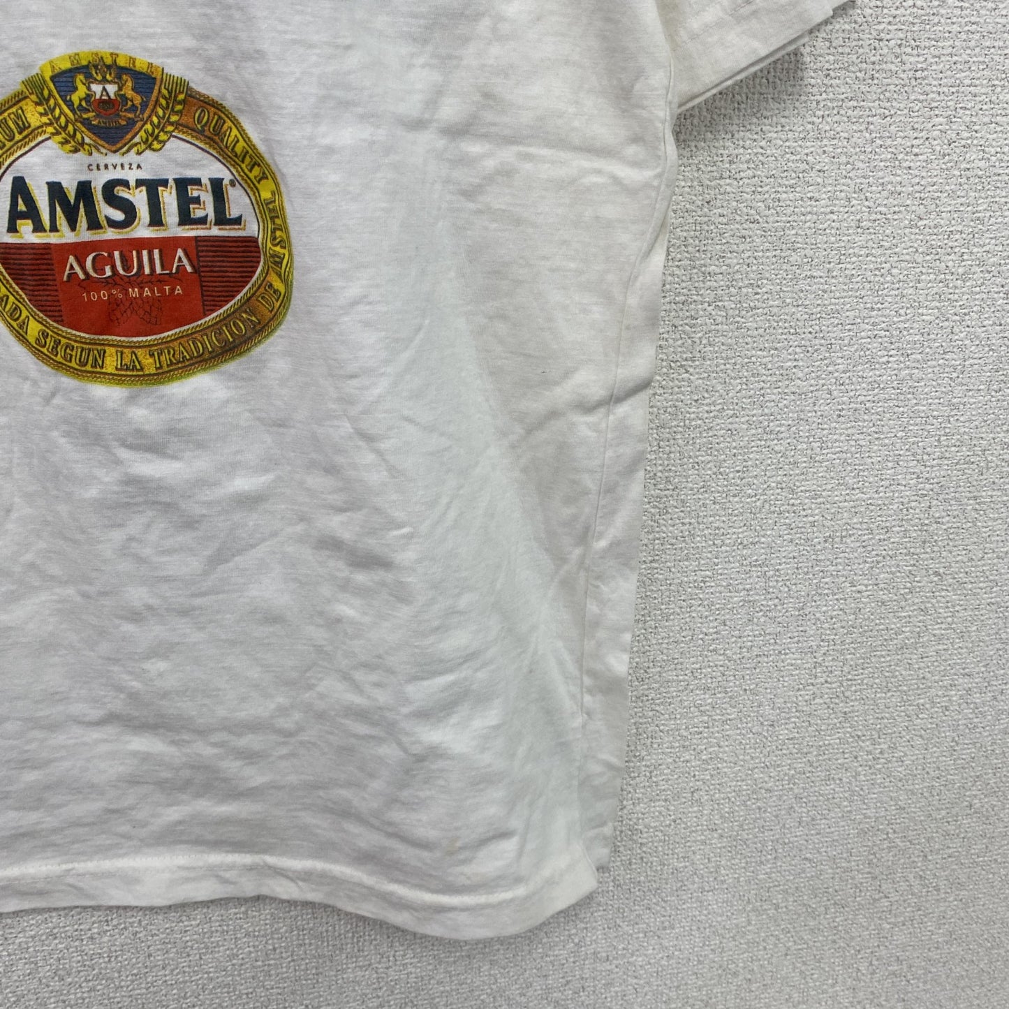 00s　gat label　レアルマドリード　半袖Tシャツ　Coca Cola　コカ・コーラ　白　ホワイト　Lサイズ