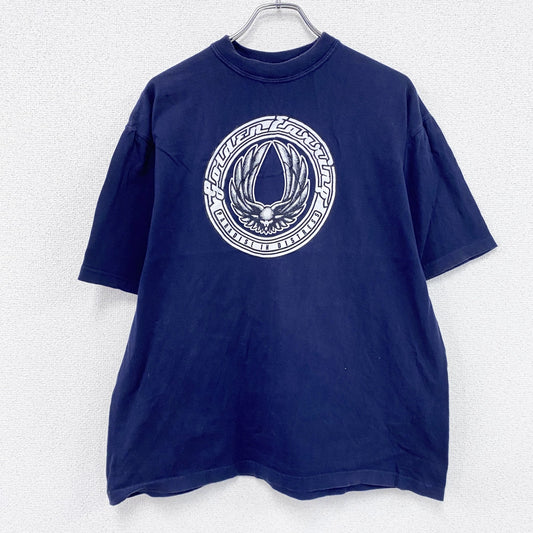 ～00s　RHETORIQUE　Golden Earring　半袖Tシャツ　バンドT　紺　ネイビー　XLサイズ