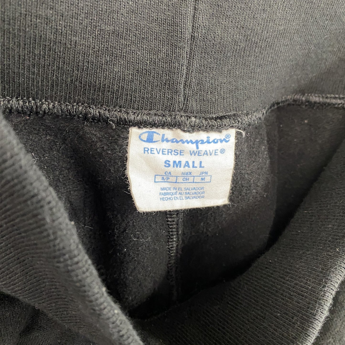 Champion　チャンピオン　リバースウィーブ　スウェットパンツ　黒　ブラック　Sサイズ