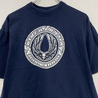 ～00s　RHETORIQUE　Golden Earring　半袖Tシャツ　バンドT　紺　ネイビー　XLサイズ