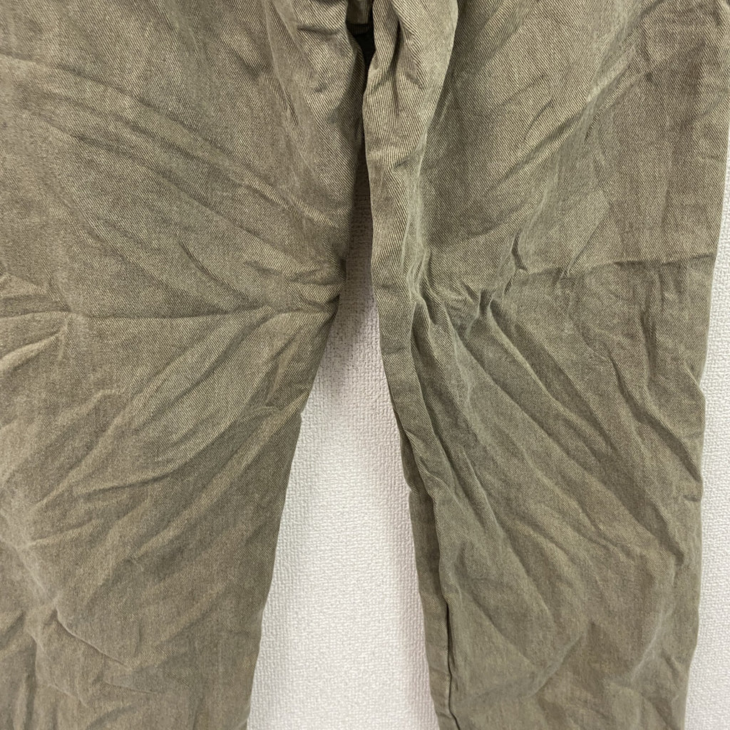 ～00s　L.L.Bean　エルエルビーン　デニムパンツ/ジーンズ　ジップフライ　革パッチ　ネル生地ライナー　茶色　ブラウン　W37サイズ