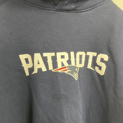 NIKE　ナイキ　NFL　PATRIOTS　ペイトリオッツ　スウェットパーカー/フーディー　紺　ネイビー　XXLサイズ