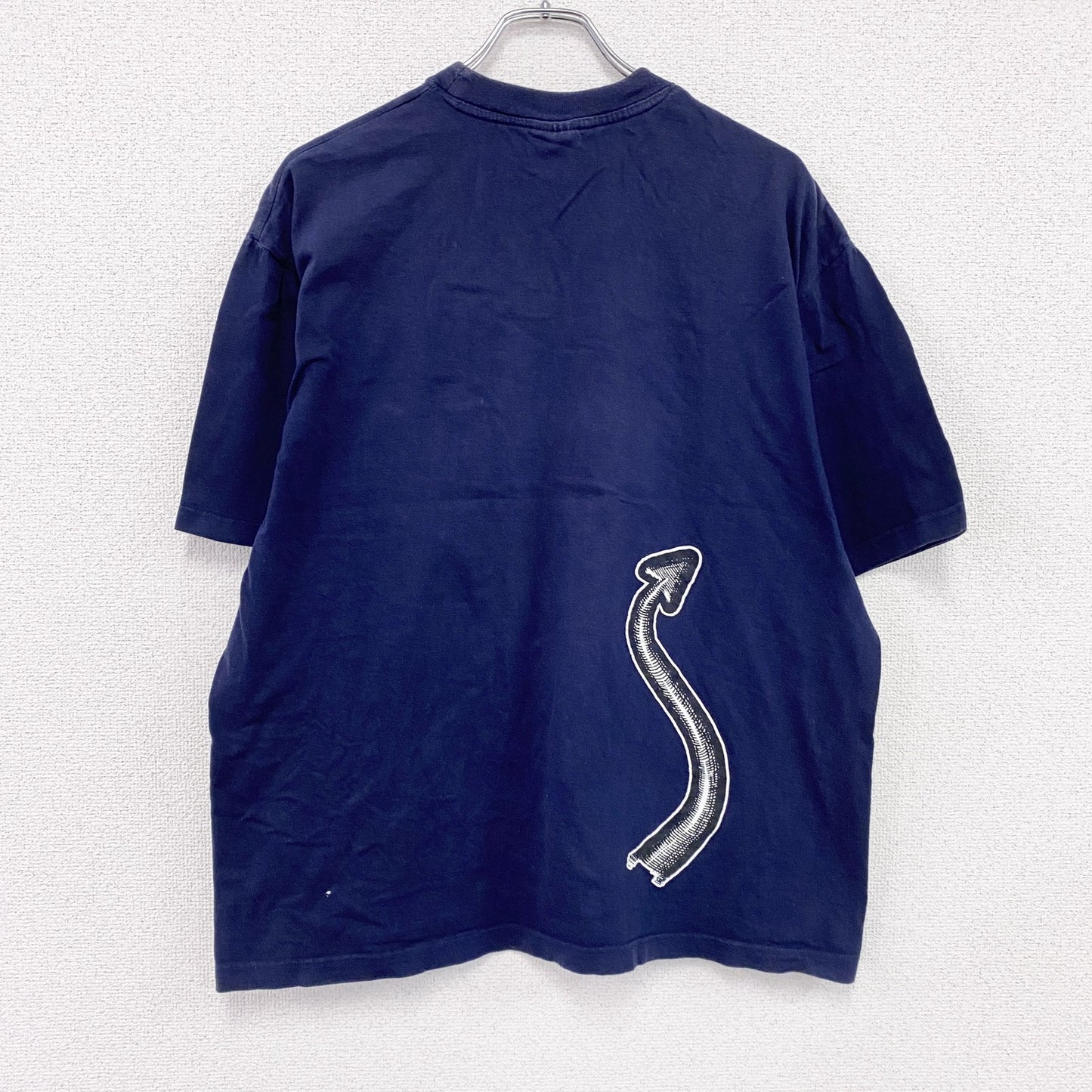 ～00s　RHETORIQUE　Golden Earring　半袖Tシャツ　バンドT　紺　ネイビー　XLサイズ