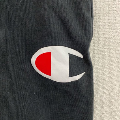Champion　チャンピオン　リバースウィーブ　スウェットパンツ デカロゴ　黒　ブラック　Mサイズ